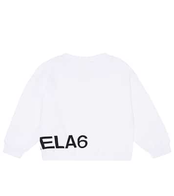 Bedrucktes Sweatshirt aus Baumwolle | MM6 Maison Margiela Kids