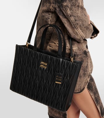 Borsa in pelle matelassé | Miu Miu