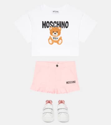 Short imprimé en coton | Moschino Kids