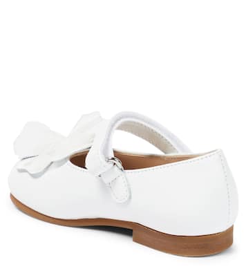 Baby leather ballet flats | Il Gufo
