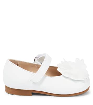 Baby leather ballet flats | Il Gufo