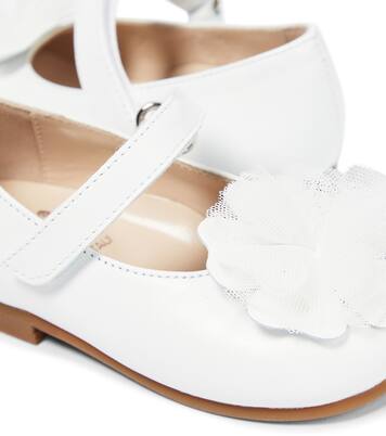 Baby leather ballet flats | Il Gufo