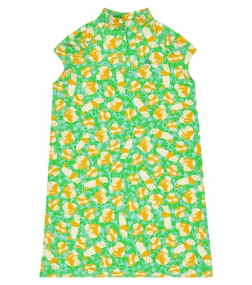 Swallow printed cotton tunic dress | The Animals Observatory