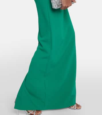 Zhad crêpe gown | Safiyaa