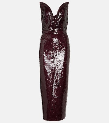 Midikleid mit Pailletten | Roland Mouret