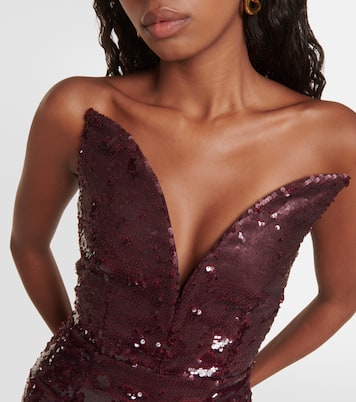 Midikleid mit Pailletten | Roland Mouret