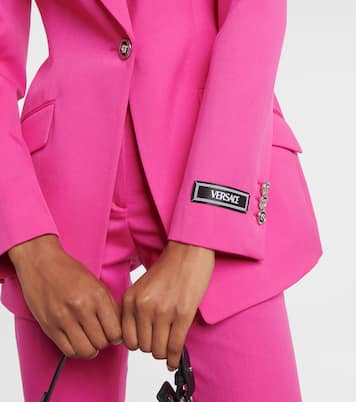 Tailored virgin wool blazer | Versace