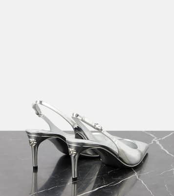 Escarpins en cuir métallisé | Dolce&Gabbana