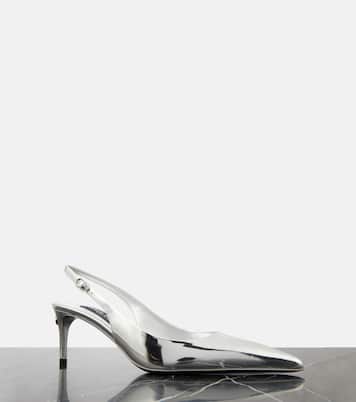 Escarpins en cuir métallisé | Dolce&Gabbana