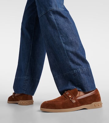 Mocassins Leisure Flows en cuir | Valentino Garavani