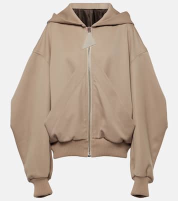Bomber de gabardina de lana | The Attico