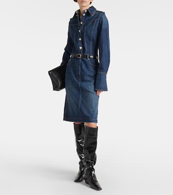 Vestido midi de denim | Sportmax