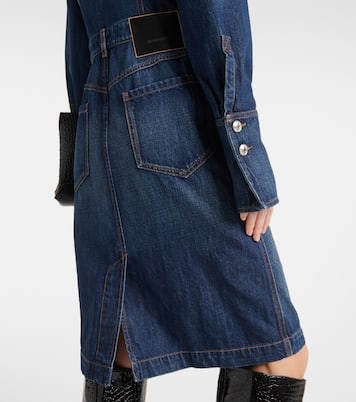 Vestido midi de denim | Sportmax