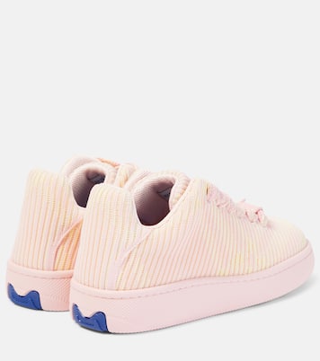 New Trainer checked canvas sneakers | Burberry