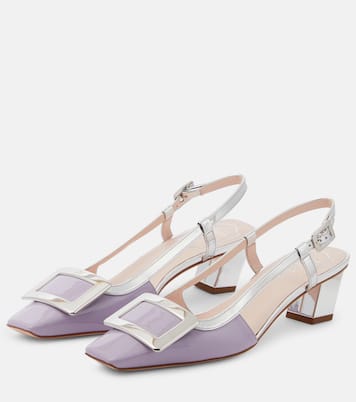 Belle Vivier leather slingback pumps | Roger Vivier