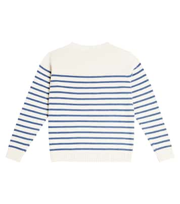 Pull rayé Crofton en laine et coton | Bonpoint