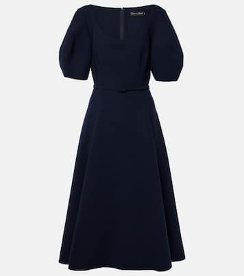 Abito midi in misto lana | Oscar de la Renta