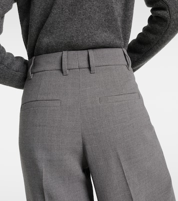 Wool wide-leg pants | Brunello Cucinelli