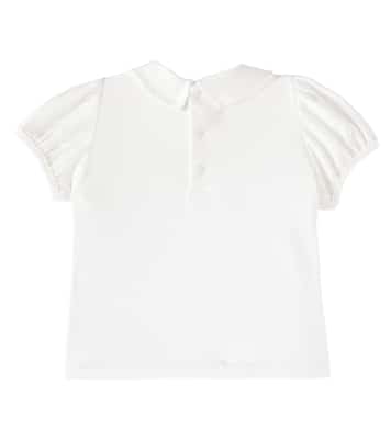 Baby cotton-blend T-shirt | Moschino Kids