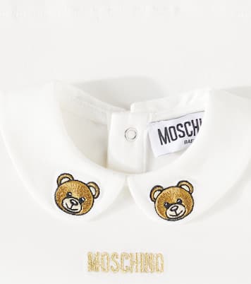 Baby cotton-blend T-shirt | Moschino Kids