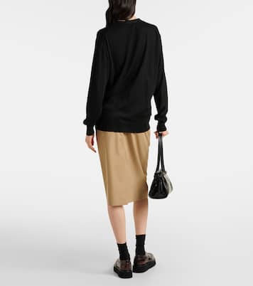 Cardigan en soie | Prada