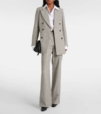 Pantalon évasé Mouline Laumiere en laine | Joseph