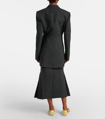 Double-breasted wool blazer | Prada