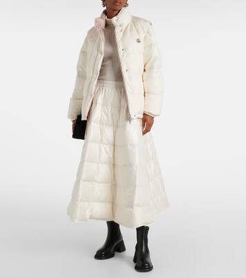 Falda midi acolchada | Moncler