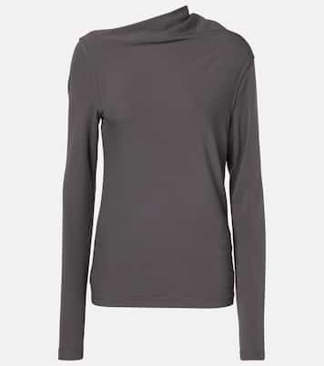 Top in jersey con ruches | Toteme