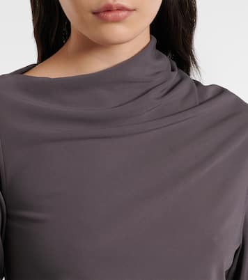 Top in jersey con ruches | Toteme