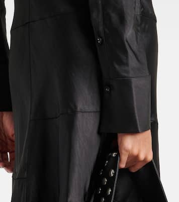 Robe midi White Label Amelie en satin | Proenza Schouler