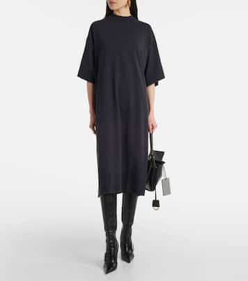 Vestido midi de algodón | Balenciaga