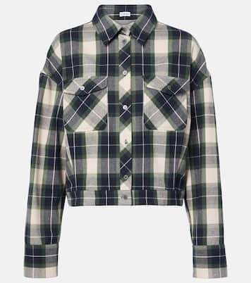 Camicia in cotone a quadri | Loewe