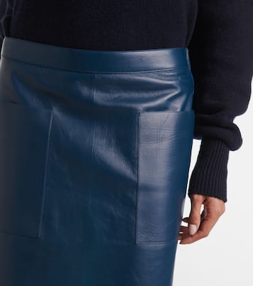 Jupe crayon en cuir | Ferragamo