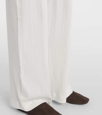 Weite Hose aus Baumwolle | Leset