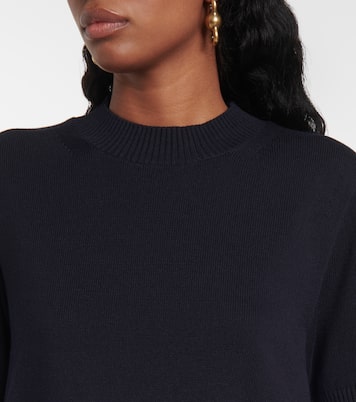 Pullover in misto cotone e popeline | Sacai