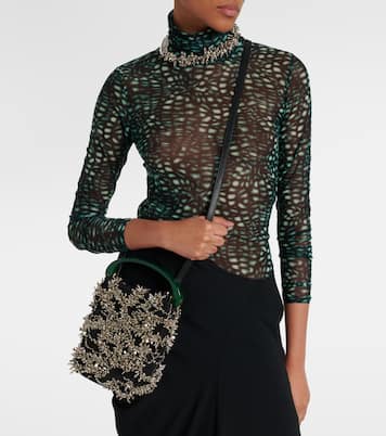 Sac en satin à ornements | Dries Van Noten