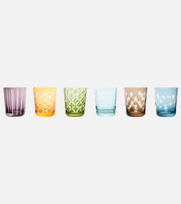 Set Cuttings aus sechs Tumbler-Gläsern | Polspotten