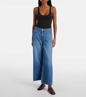 Jeans anchos Saige de tiro medio | AG Jeans