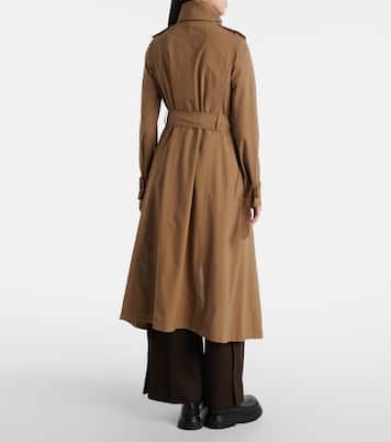 Trench-coat en soie | Burberry