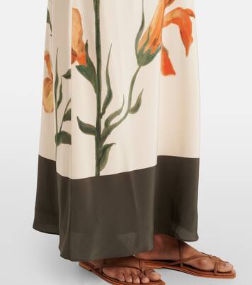 Abito sottoveste Constance in seta crêpe de chine | SIR