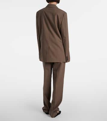Blazer Kimiko in seta e lana | The Row