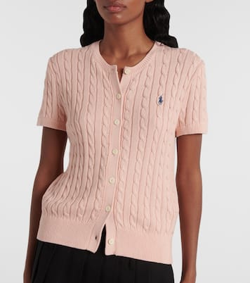 Cárdigan trenzado de algodón | Polo Ralph Lauren