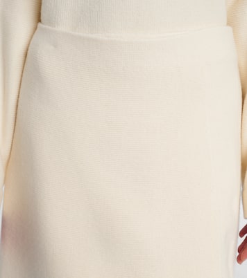 Wool-blend wrap skirt | Jil Sander