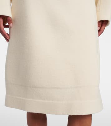 Wool-blend wrap skirt | Jil Sander