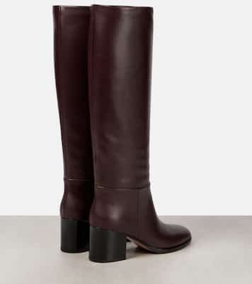 Botas altas Santiago de piel | Gianvito Rossi