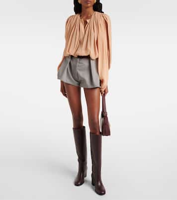 Botas altas Santiago de piel | Gianvito Rossi