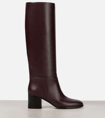 Botas altas Santiago de piel | Gianvito Rossi