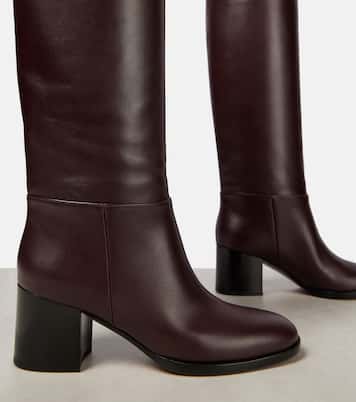Botas altas Santiago de piel | Gianvito Rossi