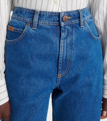 Jeans rectos de tiro alto | Tod's
